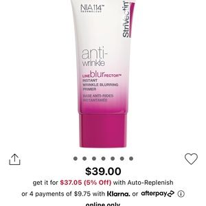 StriVectin anti wrinkle blur fector primer